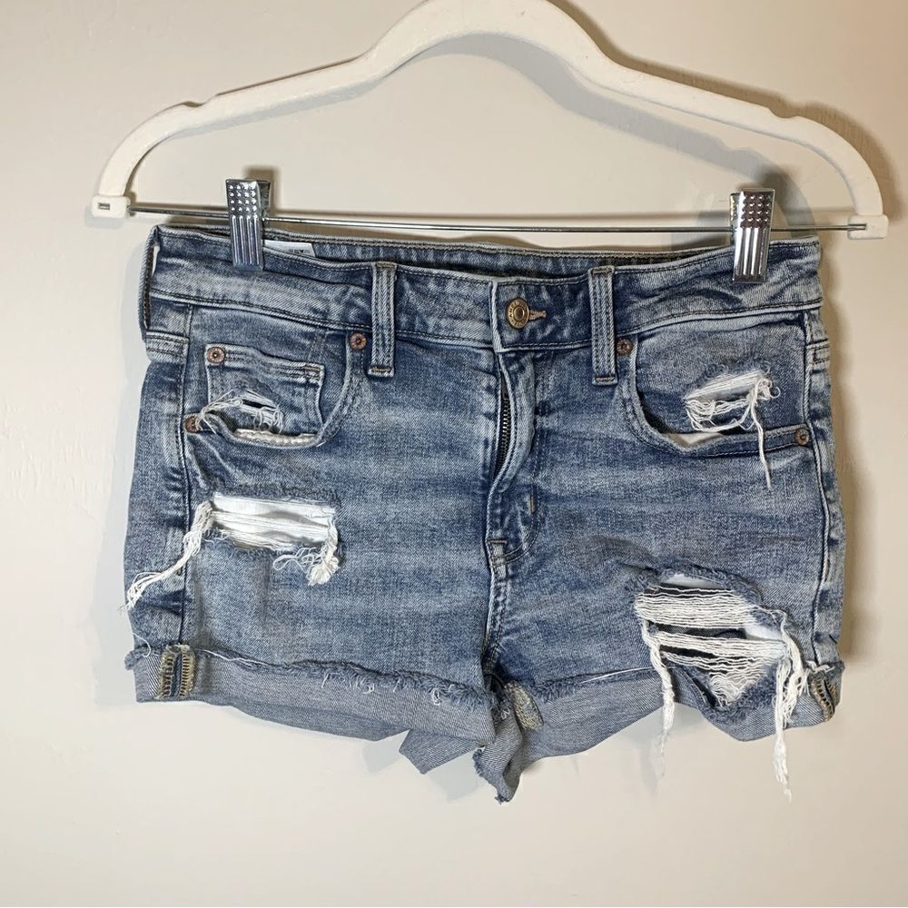 American Eagle‎  Hi Rise Shortie shorts size 6